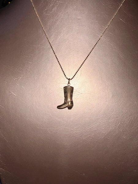 Cowgirl’s Boot Necklace