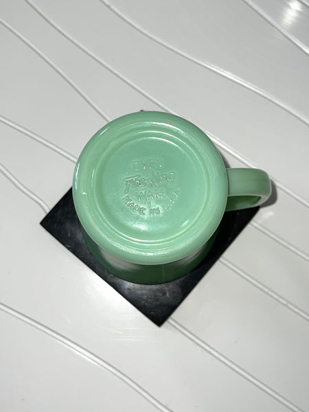 1950s Jadeite Glass Mug Fire King