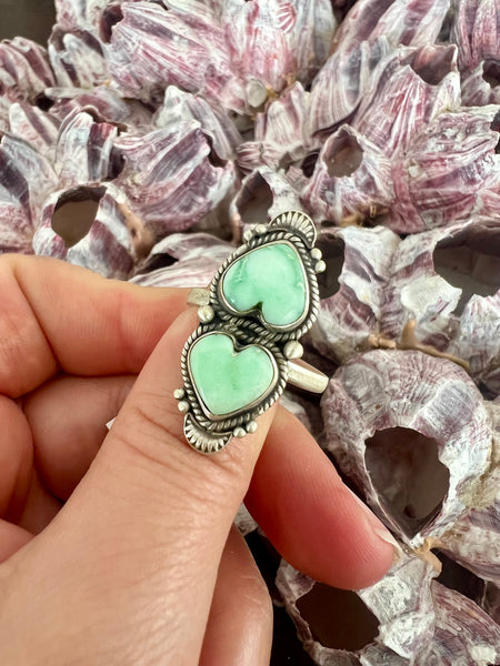 Turquoise Sterling Silver Adjustable Rings