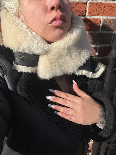 Shearling Neck Warmer